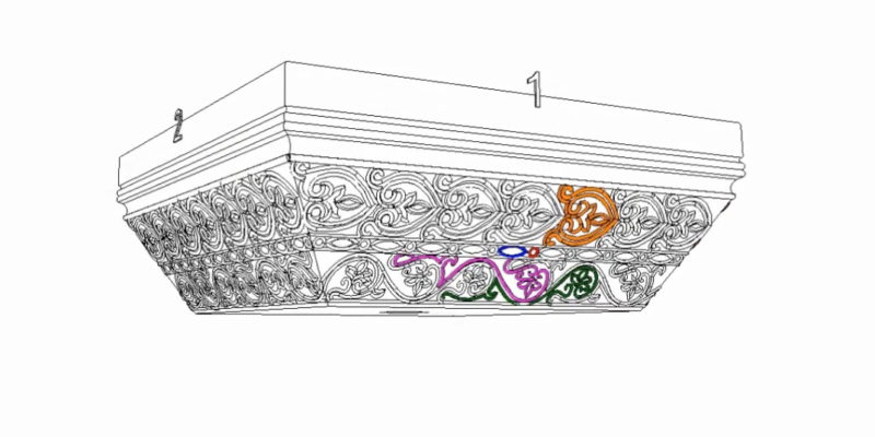 Infografía hallazgos mozárabes en Ayoo de Vidriales (Zamora)
