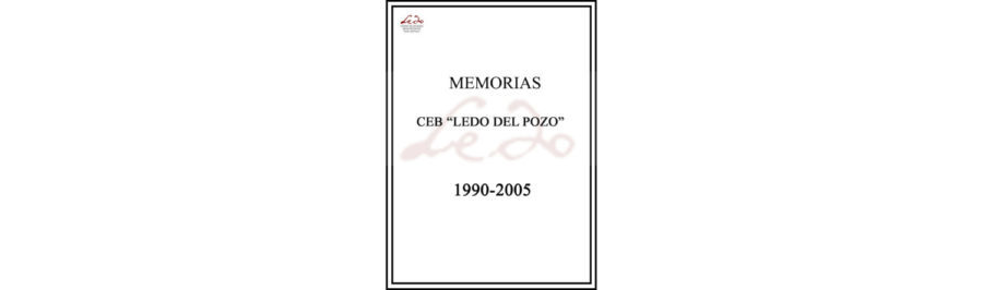 Memorias CEB Ledo del Pozo 1990-2005