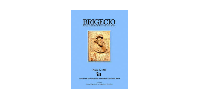 BRIGECIO. Revista de Estudios de Benavente y sus Tierras, 8 (1998)
