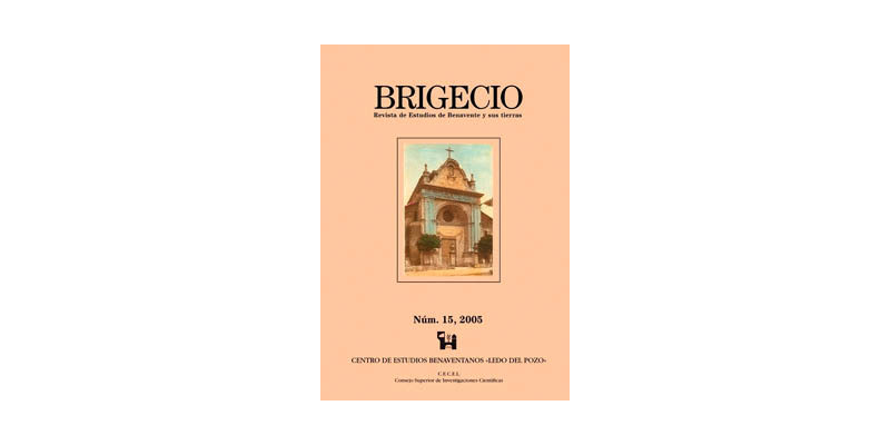 BRIGECIO. Revista de Estudios de Benavente y sus Tierras, 15 (2005)